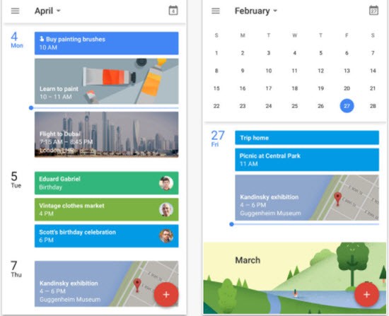 Google Calendar for iPhone