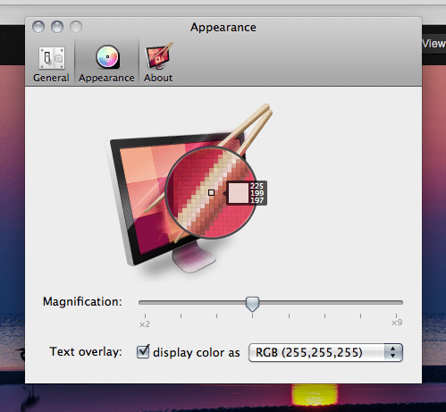 ColorSnapper: Color Picker for Mac OS X