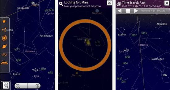 Google Sky Map