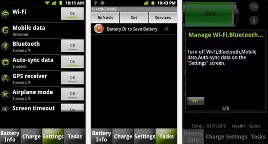 Battery Saving Apps
