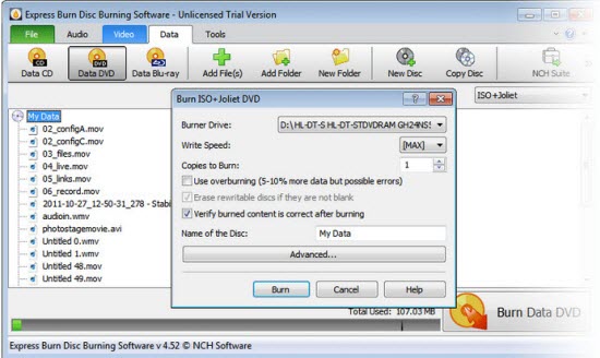 CD-DVD Burning Software