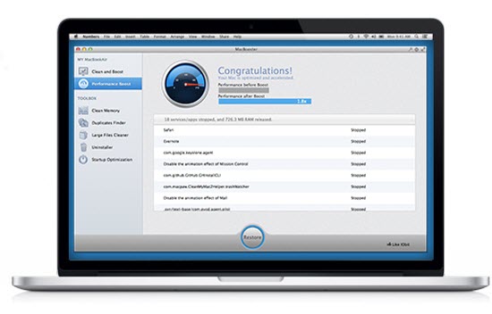 Speedup Your Mac with MacBooster