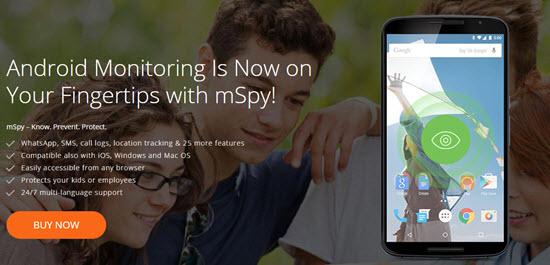 mSpy Best Spy Apps for Android