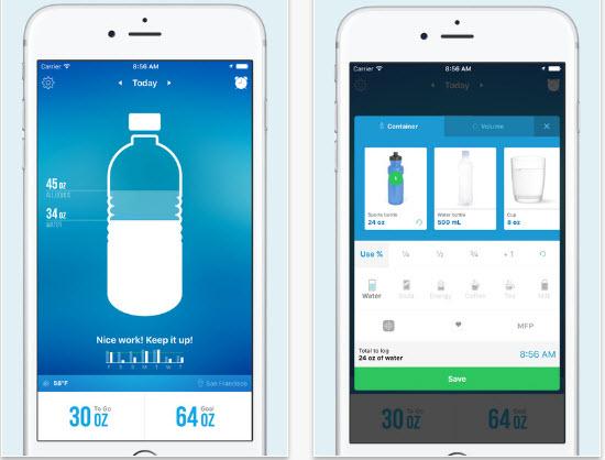 Water drinking app