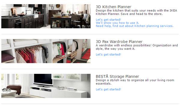 IKEA Home Planner Tools