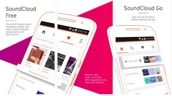 SoundCloud - Free Music Download Apps for Android