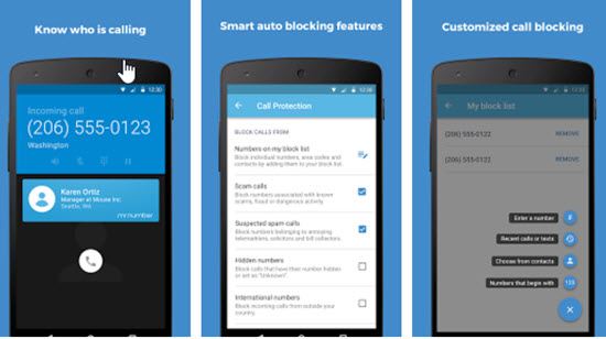 Mr. Number-Block calls & spam Calls and SMS Blocker Apps