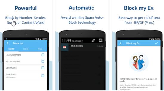 SMS Blocker Calls and SMS Blocker Apps