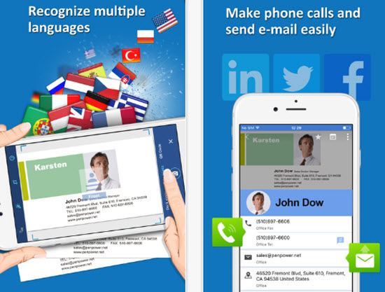 Business Card Scanner Apps