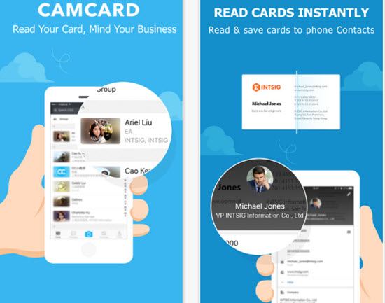 CamCard Business Card Scanner Apps