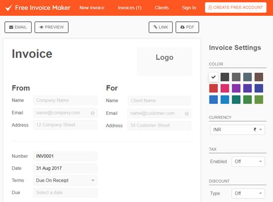 Free Invoice Maker