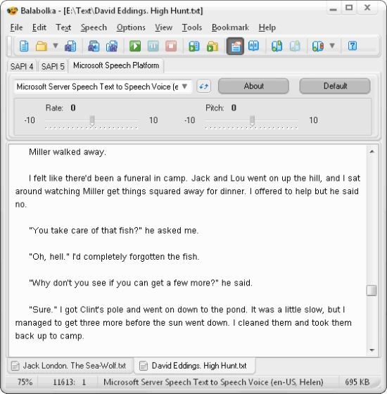 Balabolka Text to Speech Software