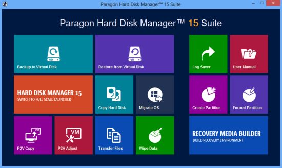 Paragon Hard Disk Manager