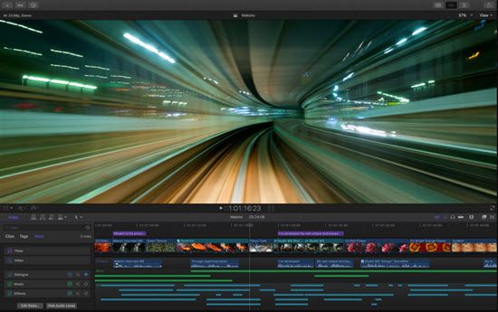 Apple Final Cut Pro Video Editing Software