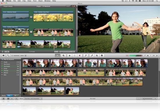 Apple iMovie Video Editing Software