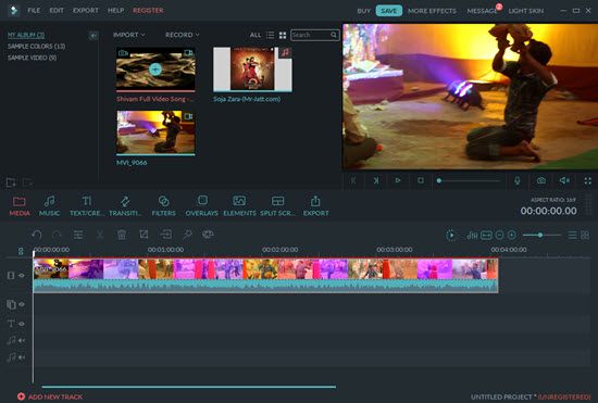 Wondershare Filmora Video Editing Software