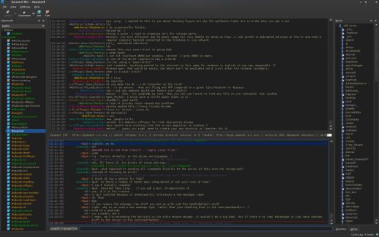 Quassel IRC Client