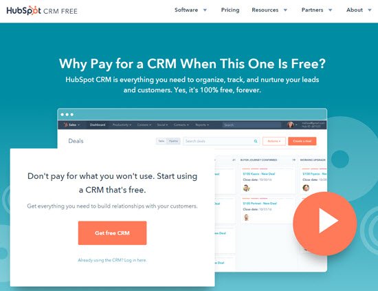 HubSpot Free CRM Software
