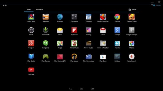 AMIDuOS Android Emulator