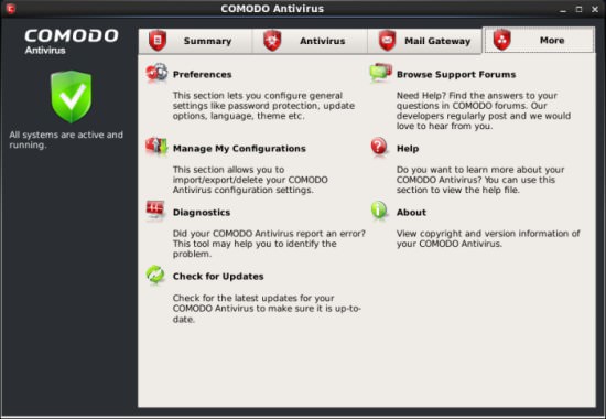 Comodo Antivirus for Linux