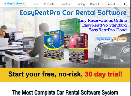 Easy Rent Pro Car Rental Software