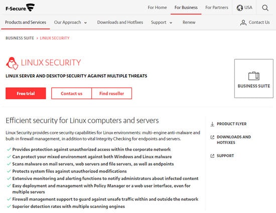 F-Secure Antivirus for Linux