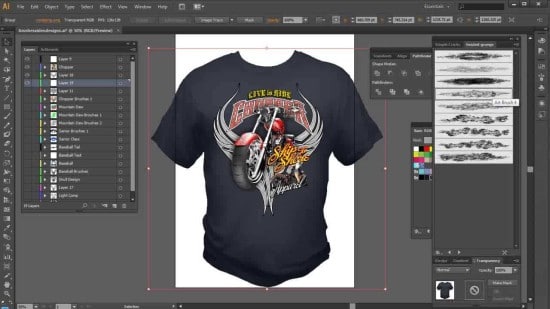 Adobe Illustrator T-Shirt Design Software