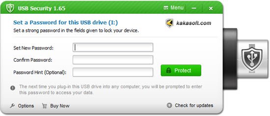 Kakasoft USB Encryption Software