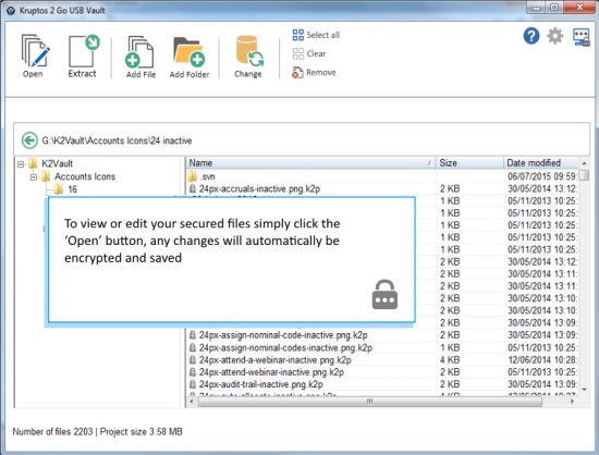 Kruptos 2 Go USB Encryption Software